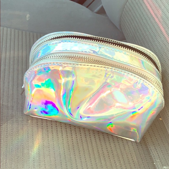 wild fable Other - 5/$10 Holographic Cosmetic Bag